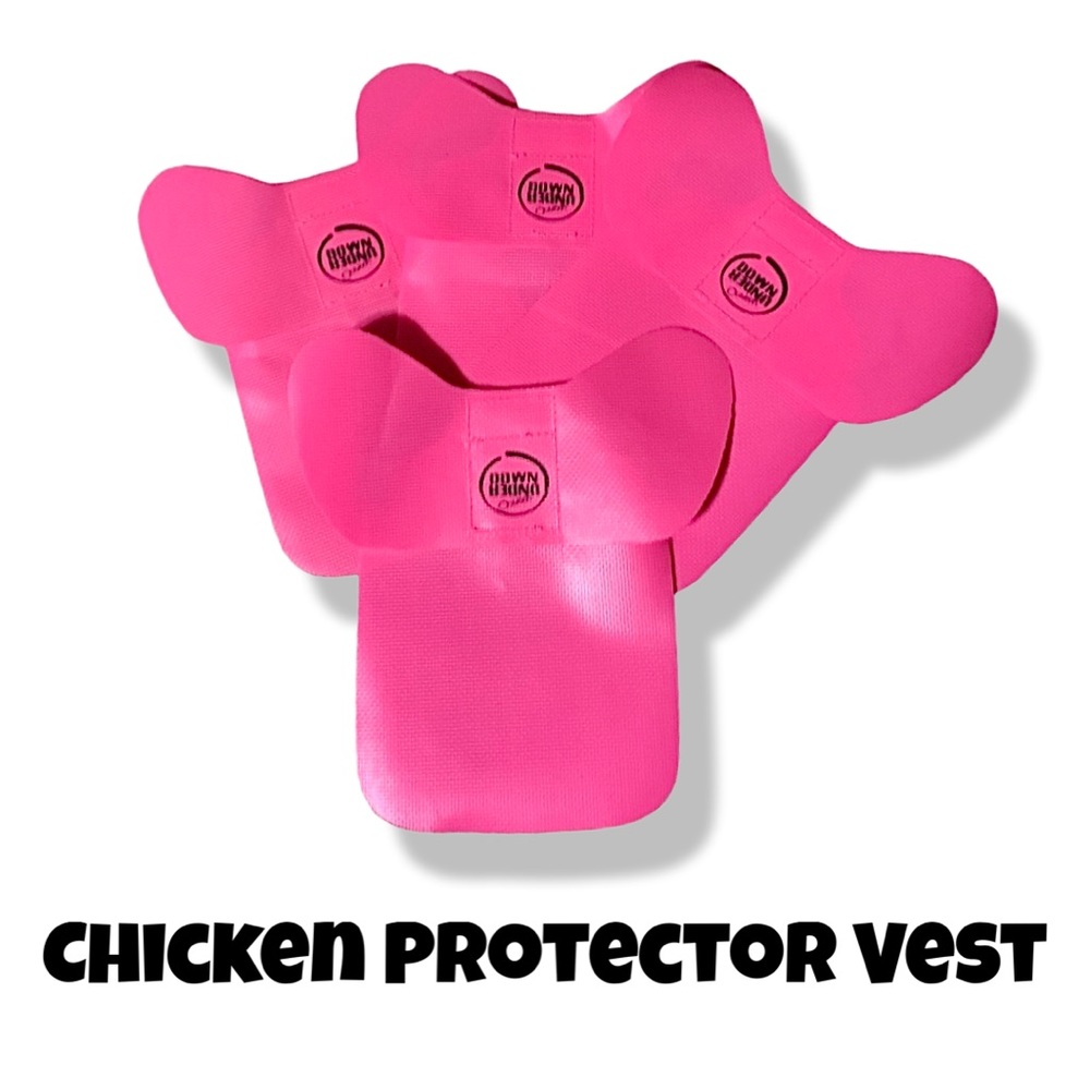 Chicken Protector Vest,Hot Pink Small Animal Protector Vest,Safety From Hawks